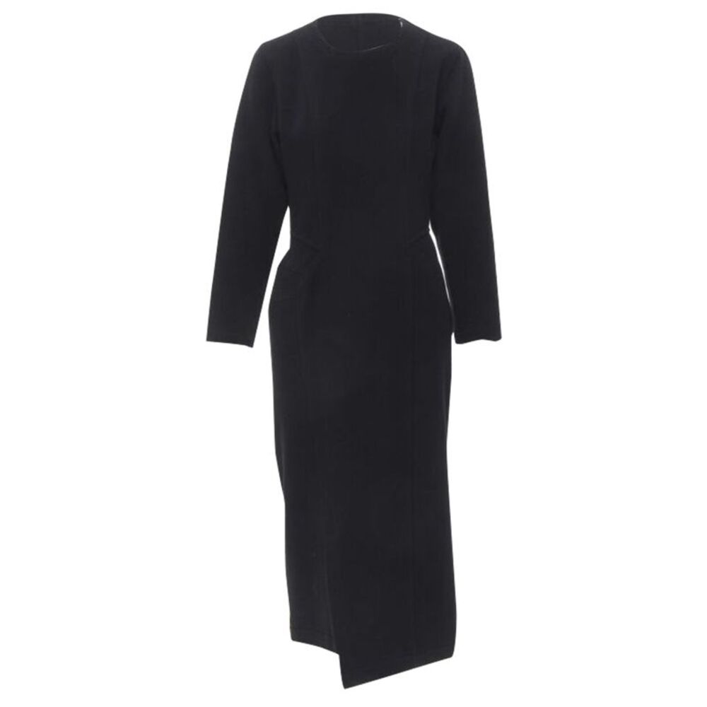 Comme Des Garcons Wool Asymmetric Dress